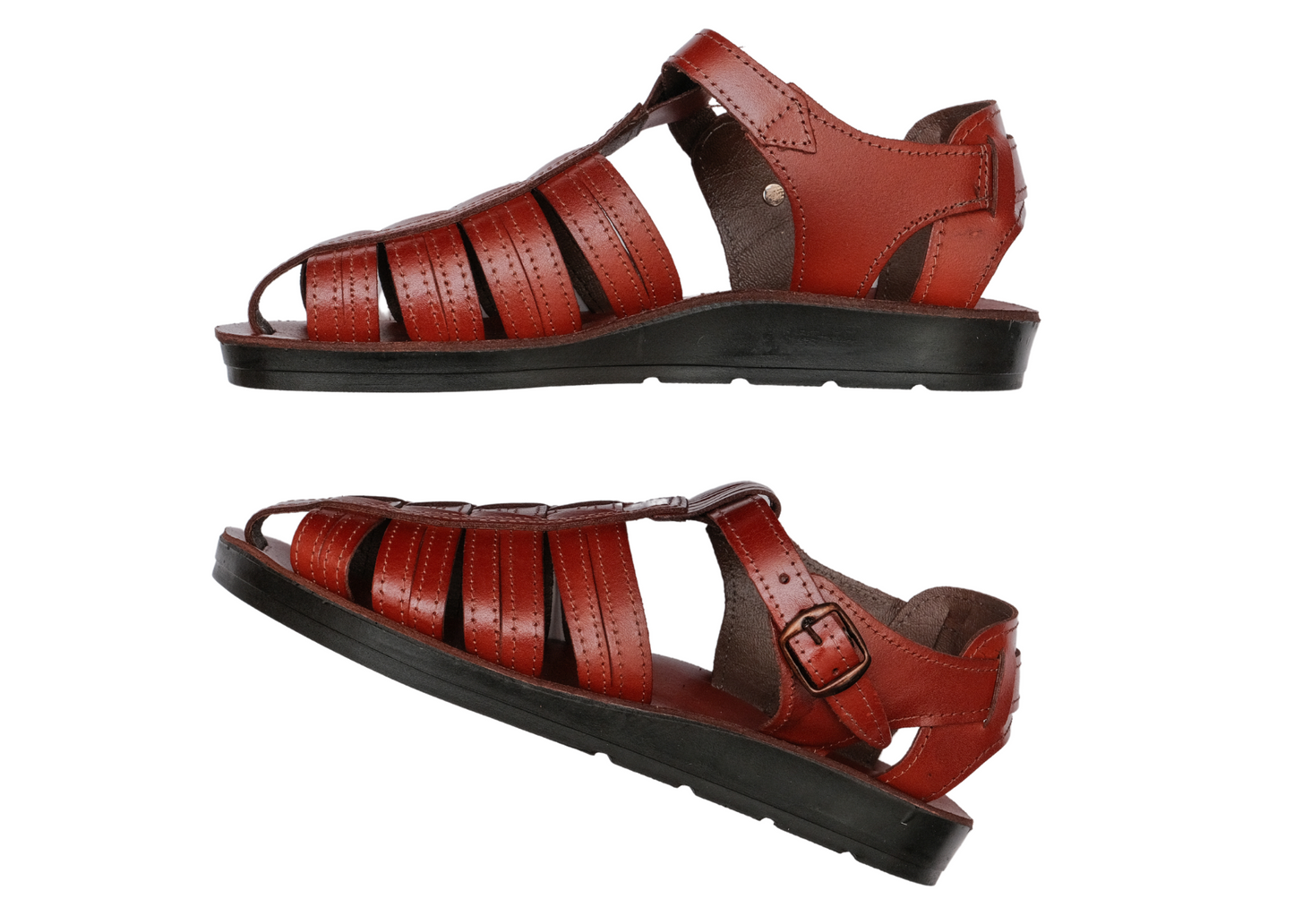 Silwad Sandals in Mahogany